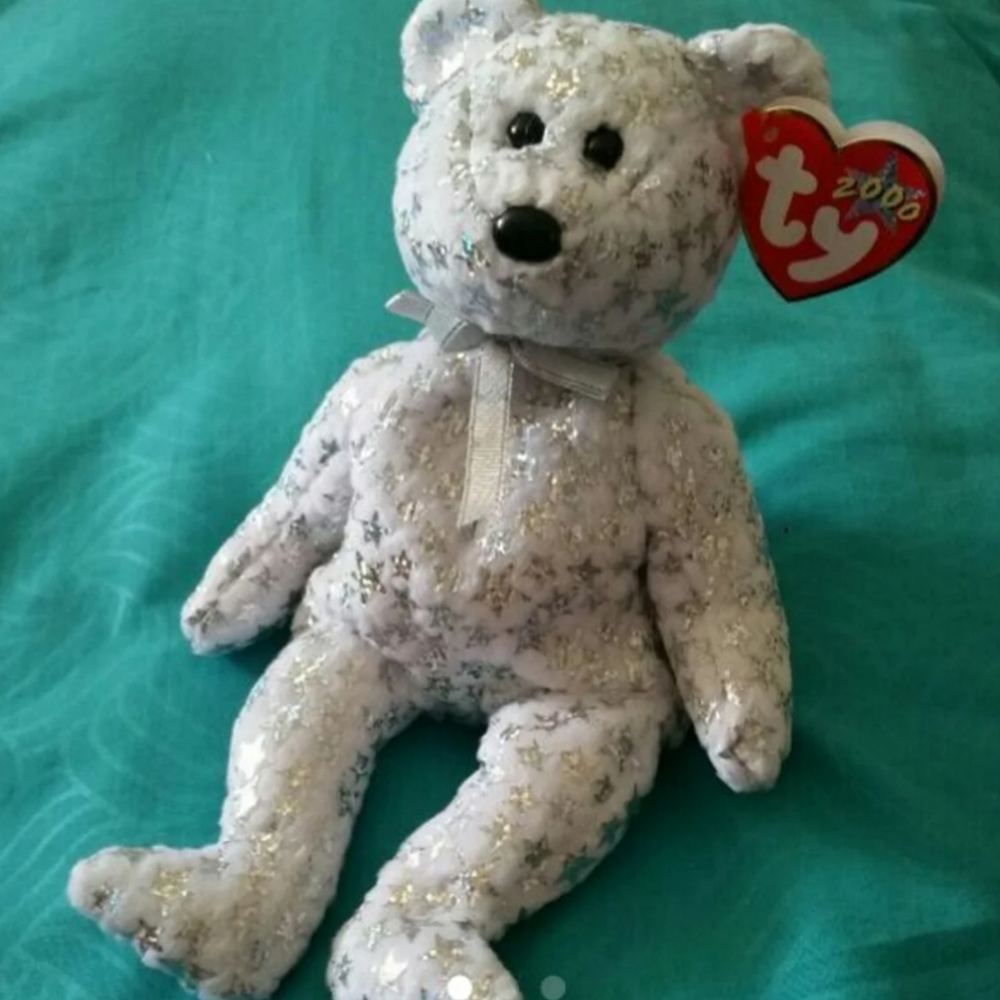 The Beginning Bear Beanie Baby
